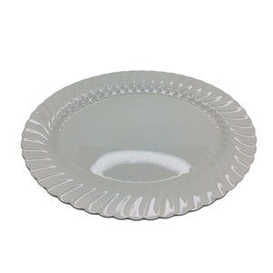 vintage  johnson bros. snowwhite regency 12" serving platter